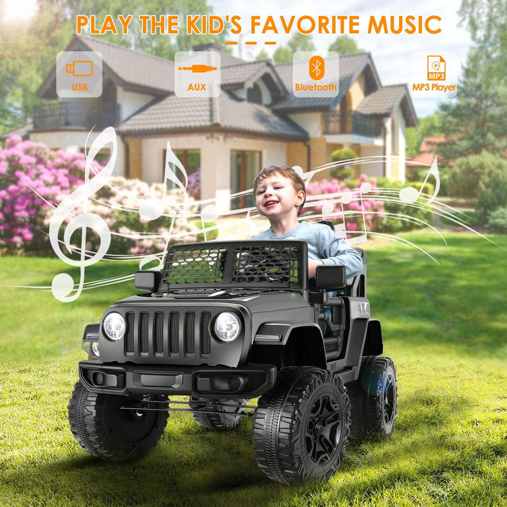 12V Electric Kids Ride On Jeep Toy Car with Remote Control - Perfect Gift for Children
