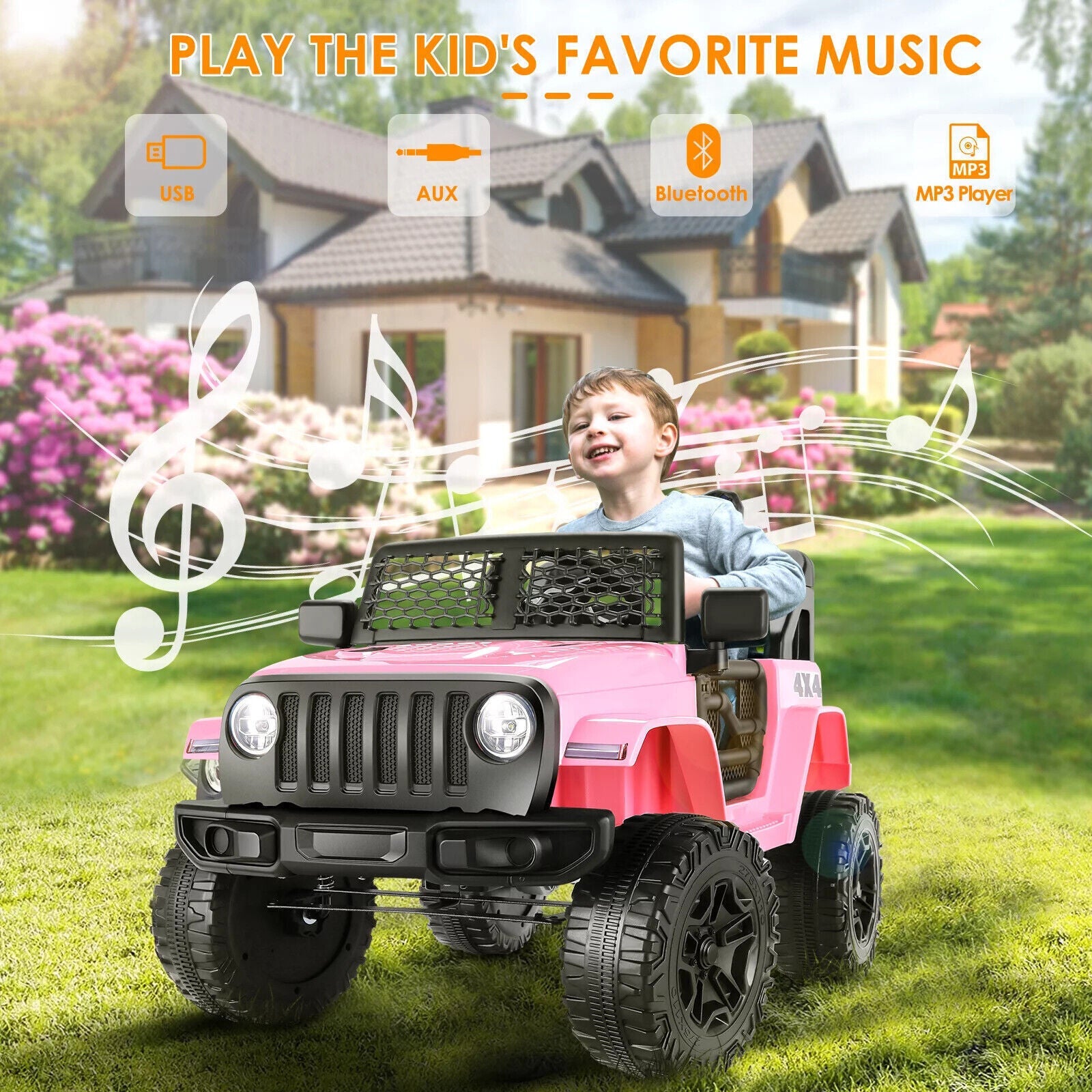 Electric Ride-On Trucks for Kids with Remote Control - Perfect Gift for Children