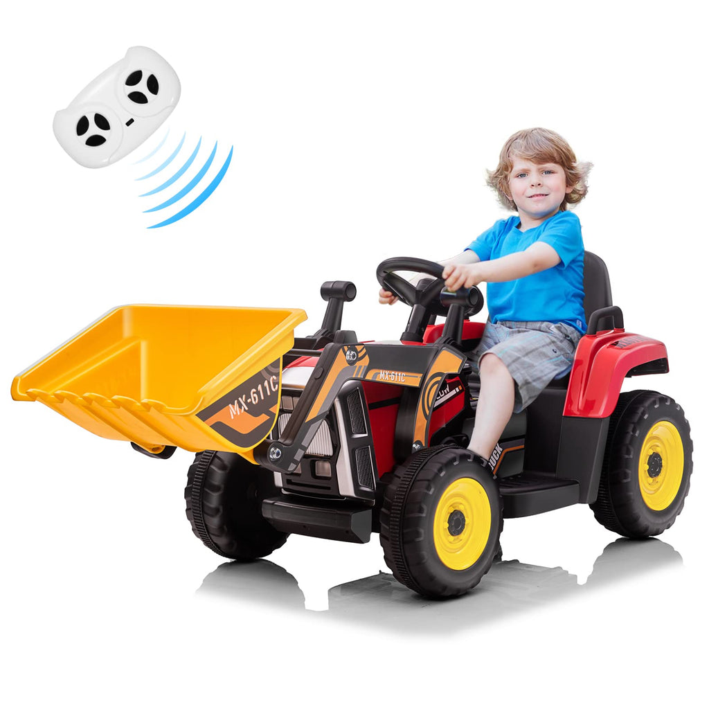 Excavator Digger Truck Ride-On Toy for Kids - Perfect Christmas or Birthday Gift
