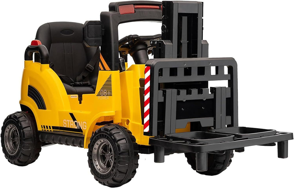 Electric Ride-On Forklift for Kids with Remote Control - 2 Speed Options for Boys and Girls