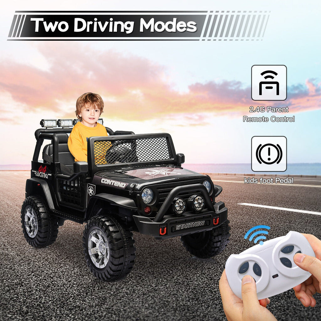 Electric Ride-On Jeep Truck Excavator ATV for Kids with Remote Control - Perfect Gift for Young Adventurers