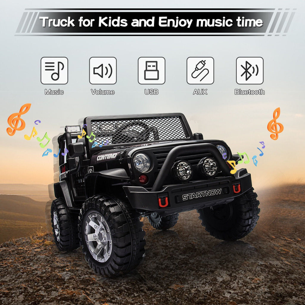 Electric Ride-On Jeep Truck Excavator ATV for Kids with Remote Control - Perfect Gift for Young Adventurers