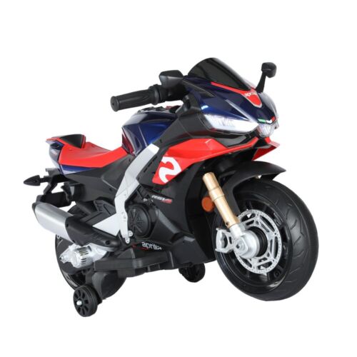 Electric Ride-On Motorbike for Kids Ages 1-4 with Bluetooth and MP3 Compatibility