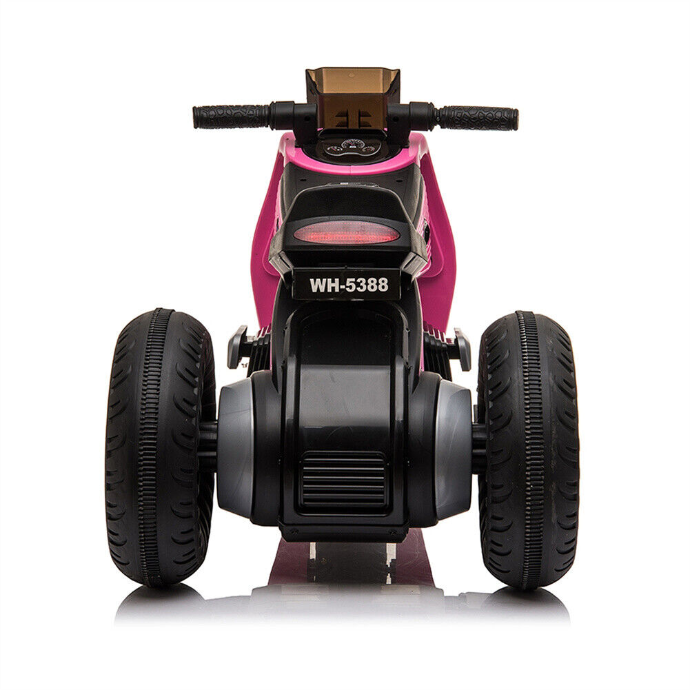 Electric Ride-On Motorcycle for Kids with Music, Horn, and Headlights - 3 Wheels