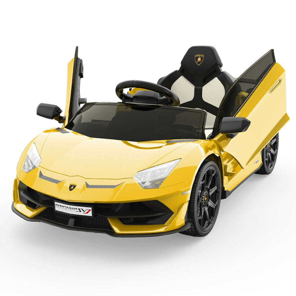 Electric Ride-On Sports Car for Kids with LED Remote Control - 12V Battery Powered