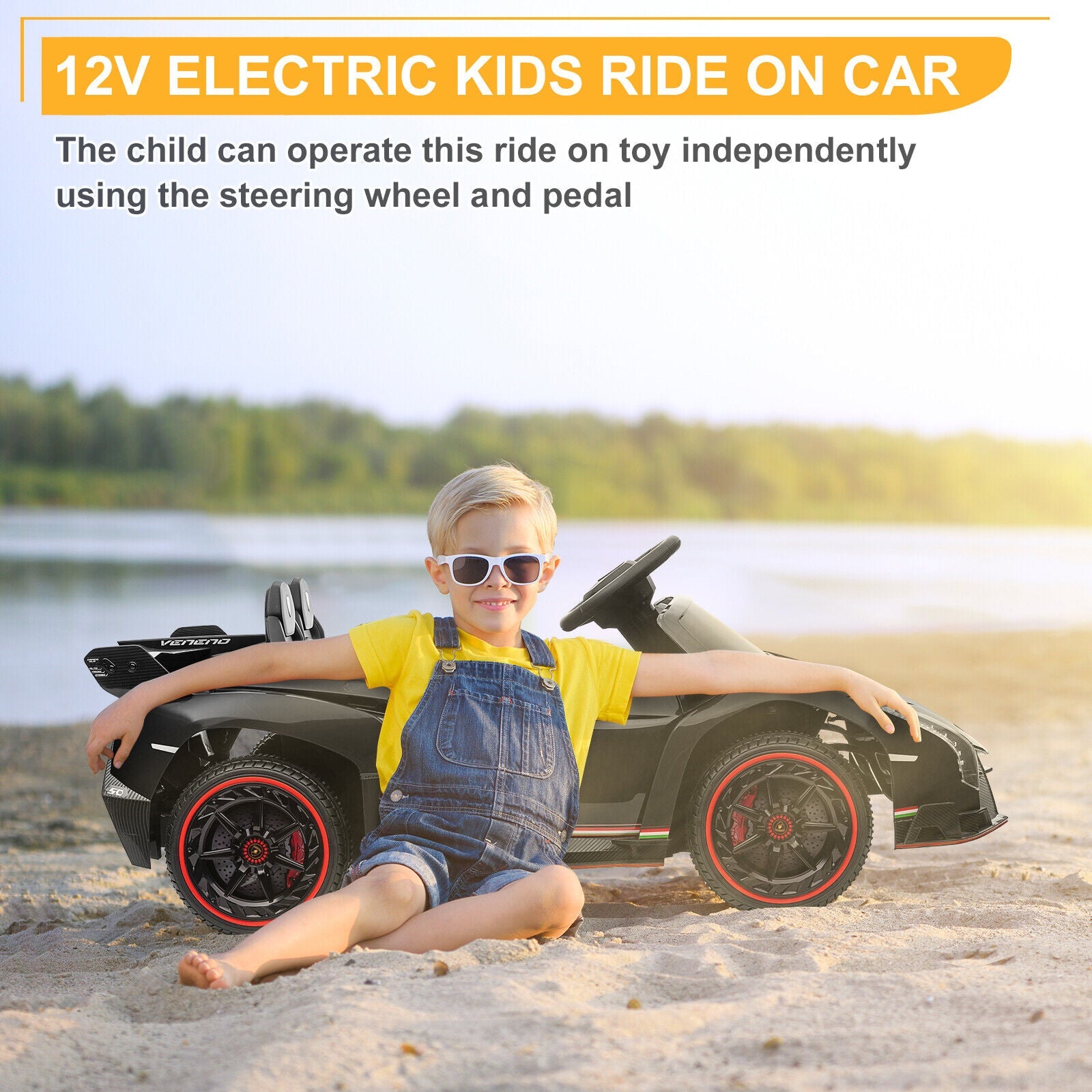 Electric Ride-On SUV for Kids Ages 3-8: The Perfect Adventure Vehicle!