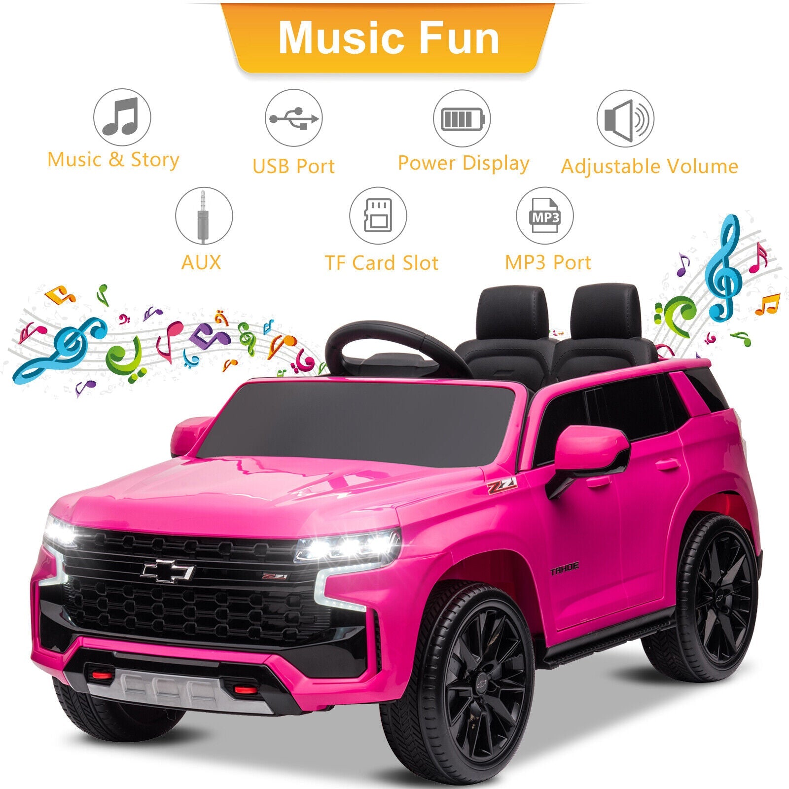 Electric Ride-On SUV for Kids Ages 3-8: The Perfect Adventure Vehicle!
