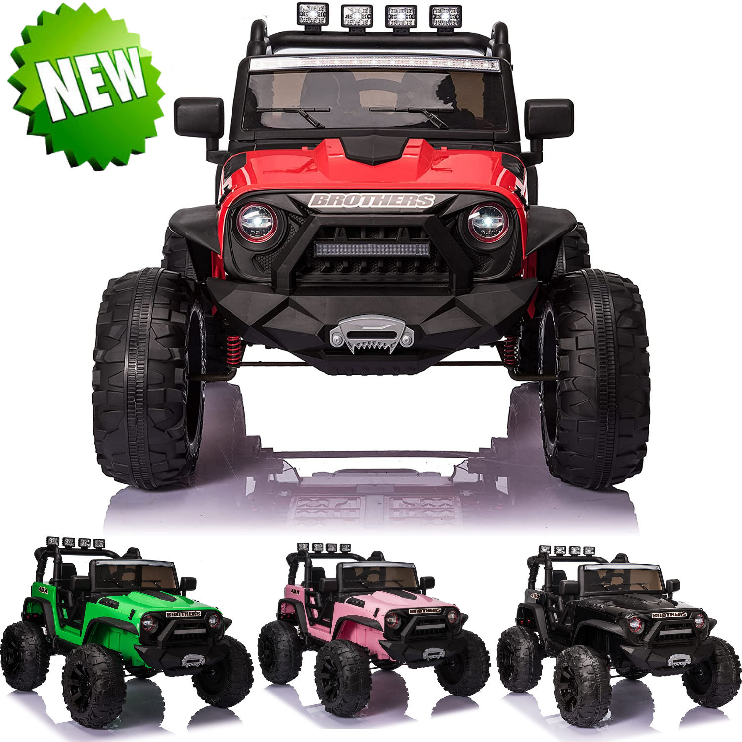 Electric Ride-On Toy Car for Kids with Remote Control and MP3 Player