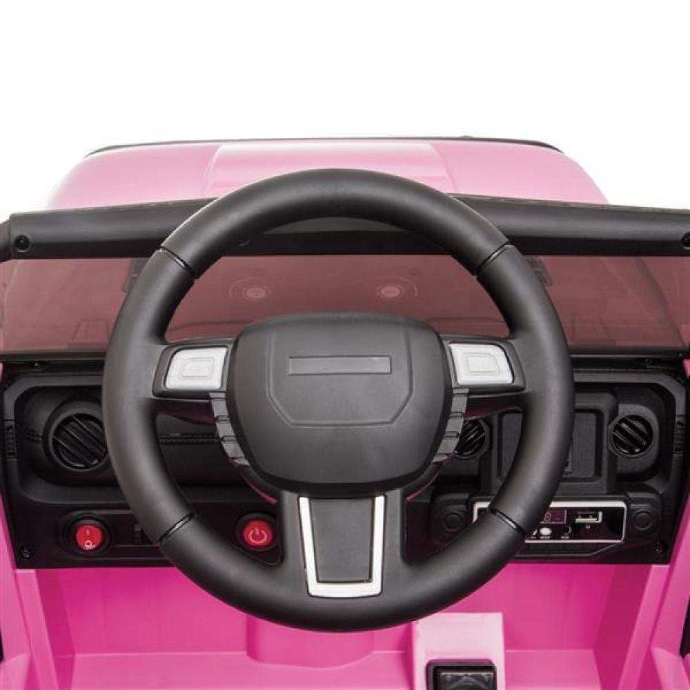 Electric Ride-On Toy Truck for Kids with Dual Drive, MP3, USB, and Remote Control - 12V