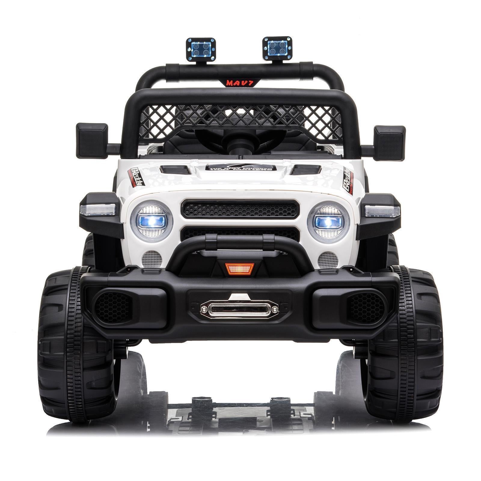 Electric Ride-On Truck for Kids with 3 Speeds and LED Lights - Perfect Gift for Young Drivers!