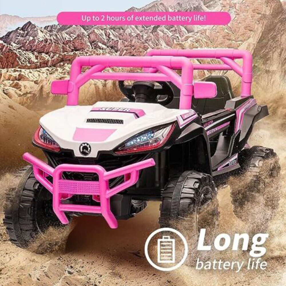 Electric Ride-On Truck for Kids with Remote Control - 12V Battery Powered