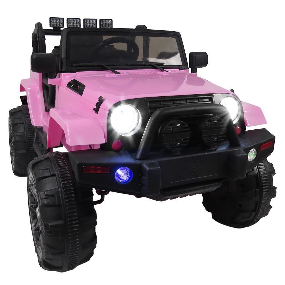 Electric Ride-On Truck for Kids with Remote Control and 3 Speed Options