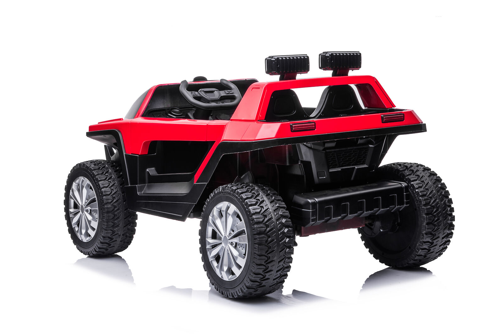 Electric Ride-On Truck for Kids with Remote Control, Bluetooth MP3, and Gift Option - 24V