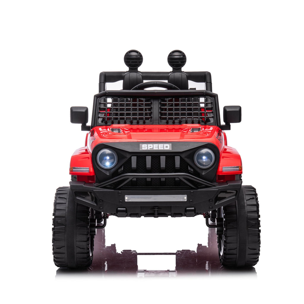 Electric Ride-On Truck for Kids with Remote Control, LED Lights, USB and MP3 Capabilities