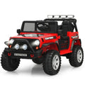Electric Ride On Truck for Kids with Remote Control, Lights, and Music - 12V Children's Car Toy