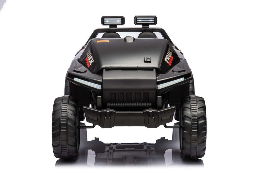Electric Ride-On Truck for Kids with Remote Control, Music, LED Lights, and USB MP3