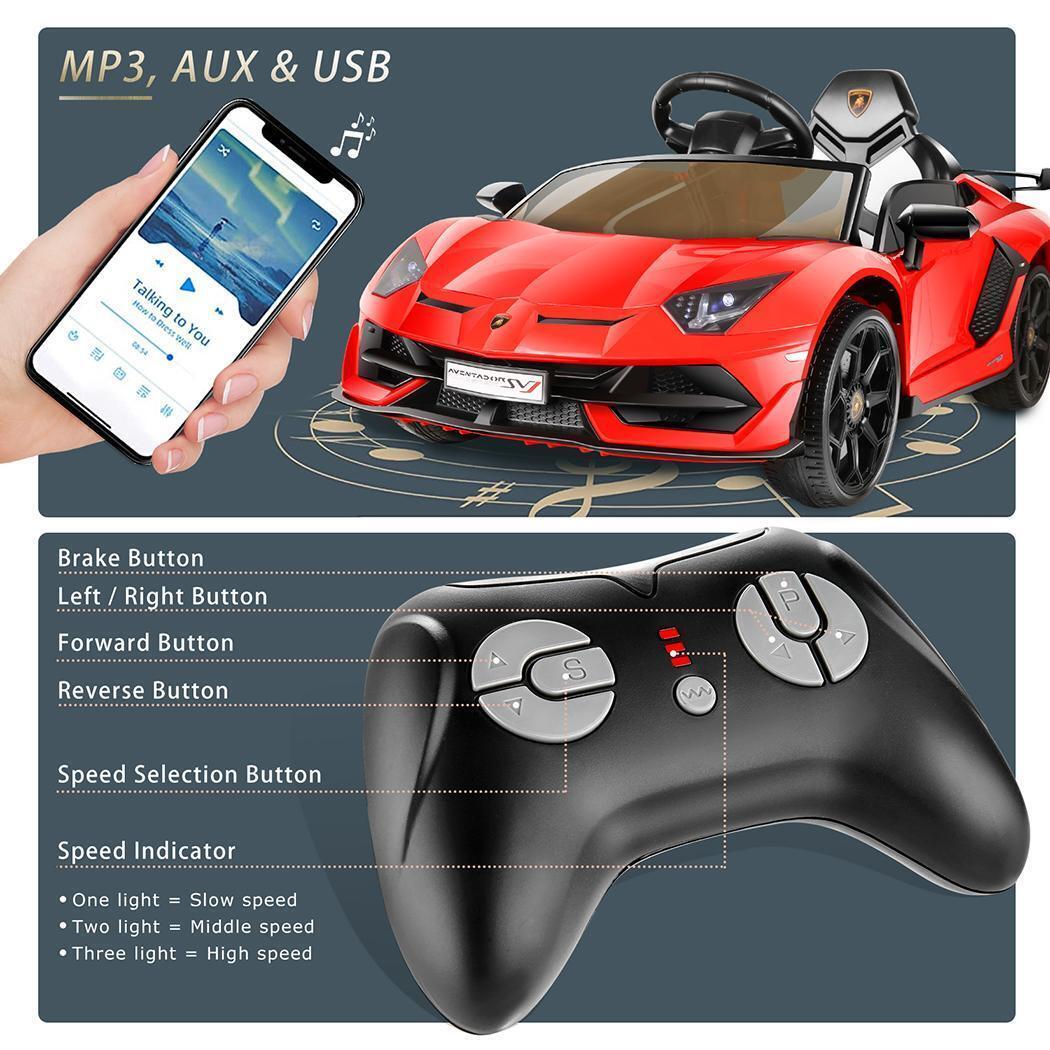 Electric Sports Car for Kids: 12V Battery-Powered Ride-On with Remote Control