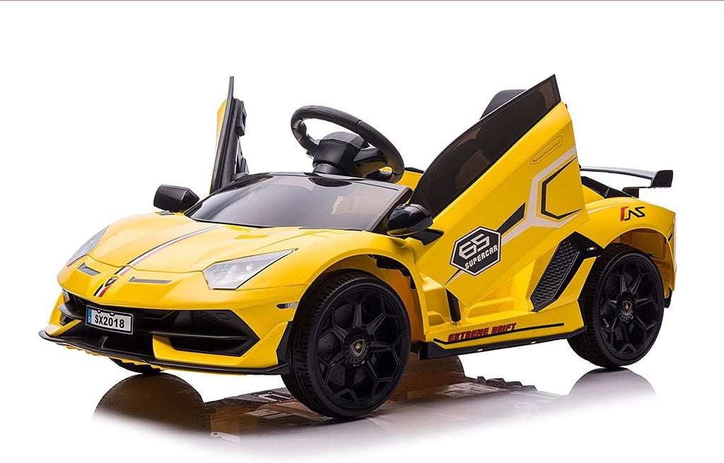 Licensed Lamborghini Electric Ride-On Car for Kids - Perfect Xmas or Bday Gift!