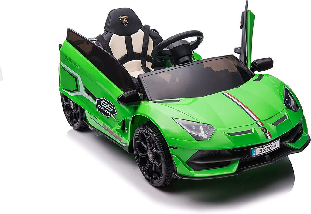 Licensed Lamborghini Electric Ride-On Car for Kids - Perfect Xmas or Bday Gift for Boys and Girls!