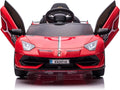 12V Electric Sports Car for Kids with Remote Control and LED Lights