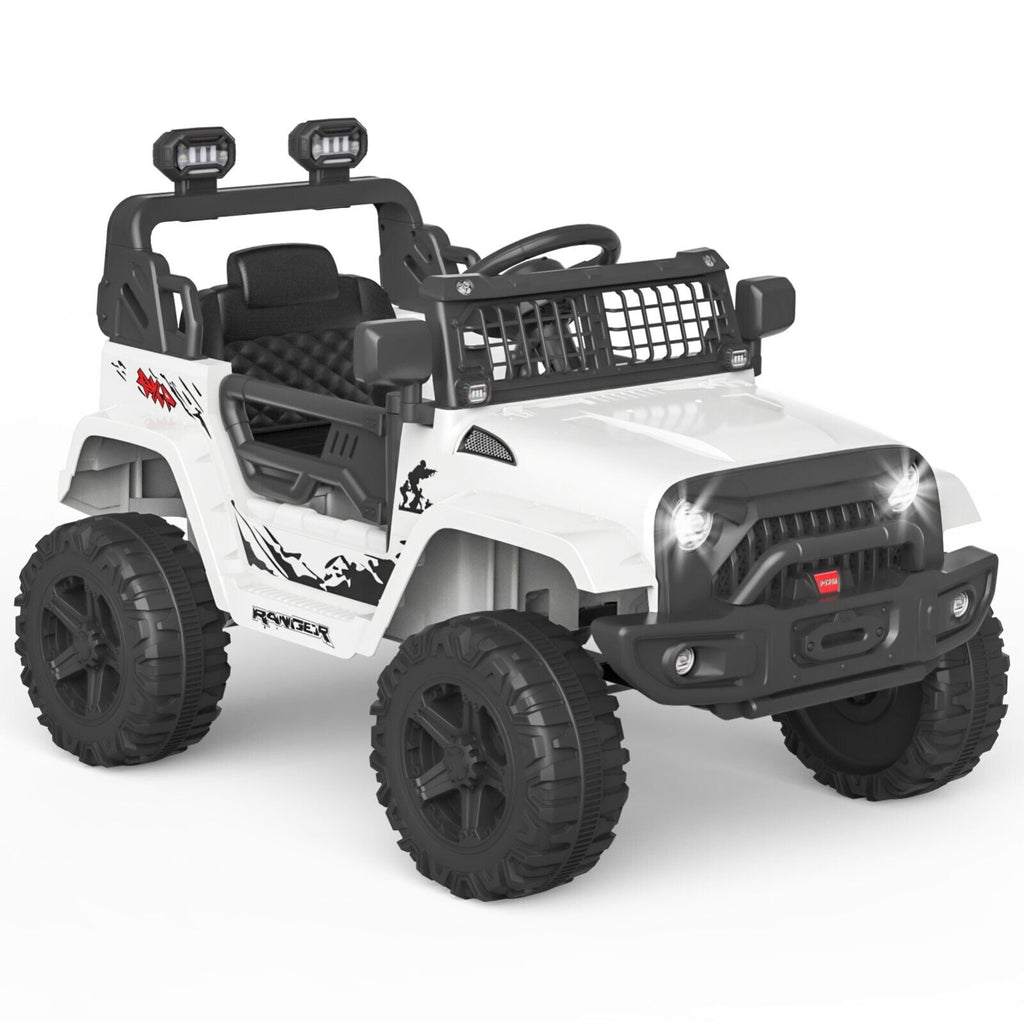 Electric Toy Truck for Kids with Bluetooth and Remote Control - 12V Ride On Car