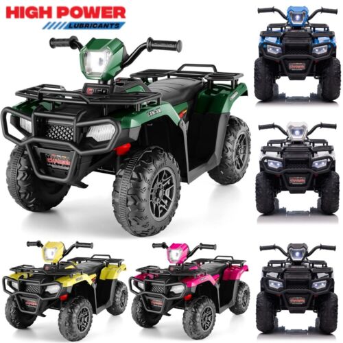 Electric Ride-On Vehicle with Dual Speed Options and LED Lights