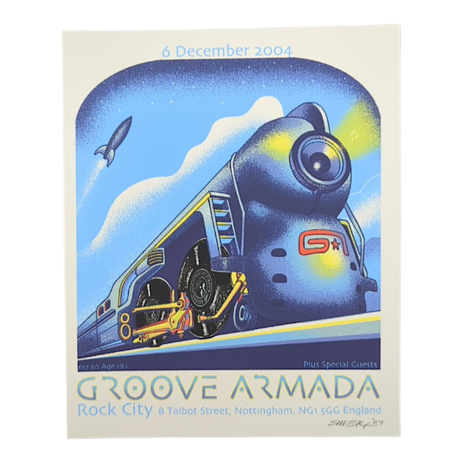Emek Groove Armada, Nottingham 2004 Mini Print