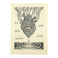 Emek "Like Blood From A Stone (Cream)" Print