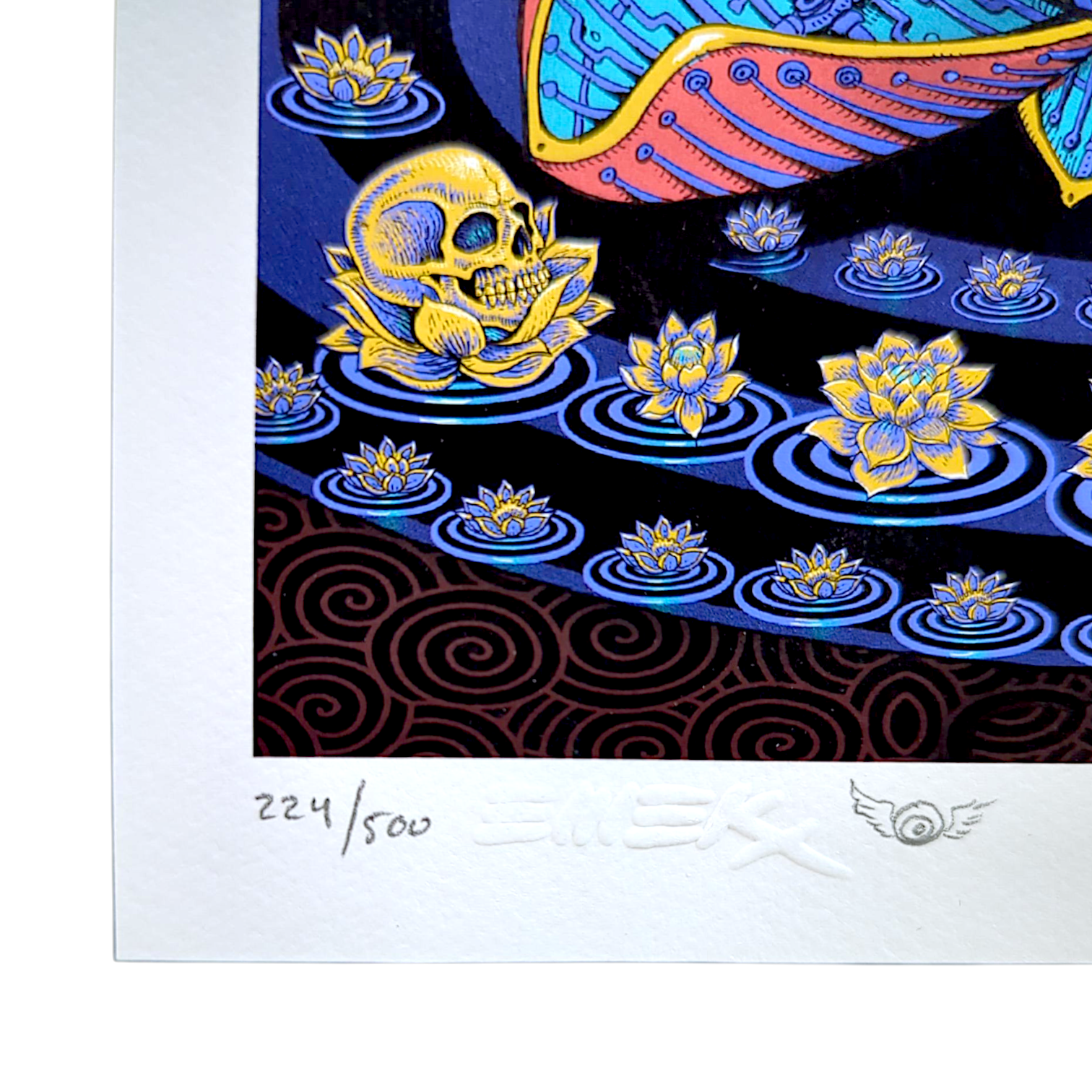 Emek “Lotus Baby” Mini Print