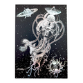 Emek Microorganism Satellite Foil Mini Print