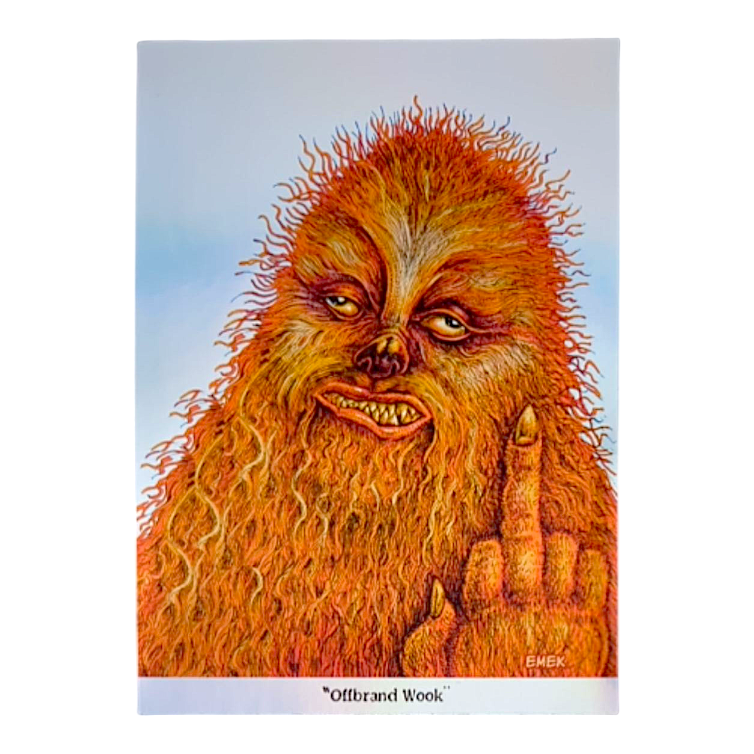 Emek Offbrand Wook Holographic Sticker