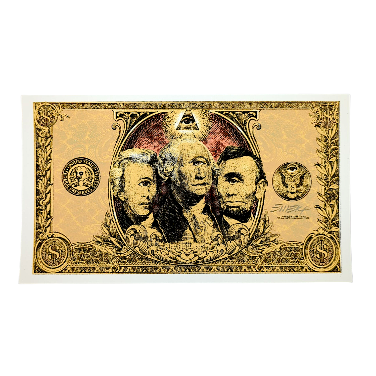 Emek Presidents of the United States Mini Print