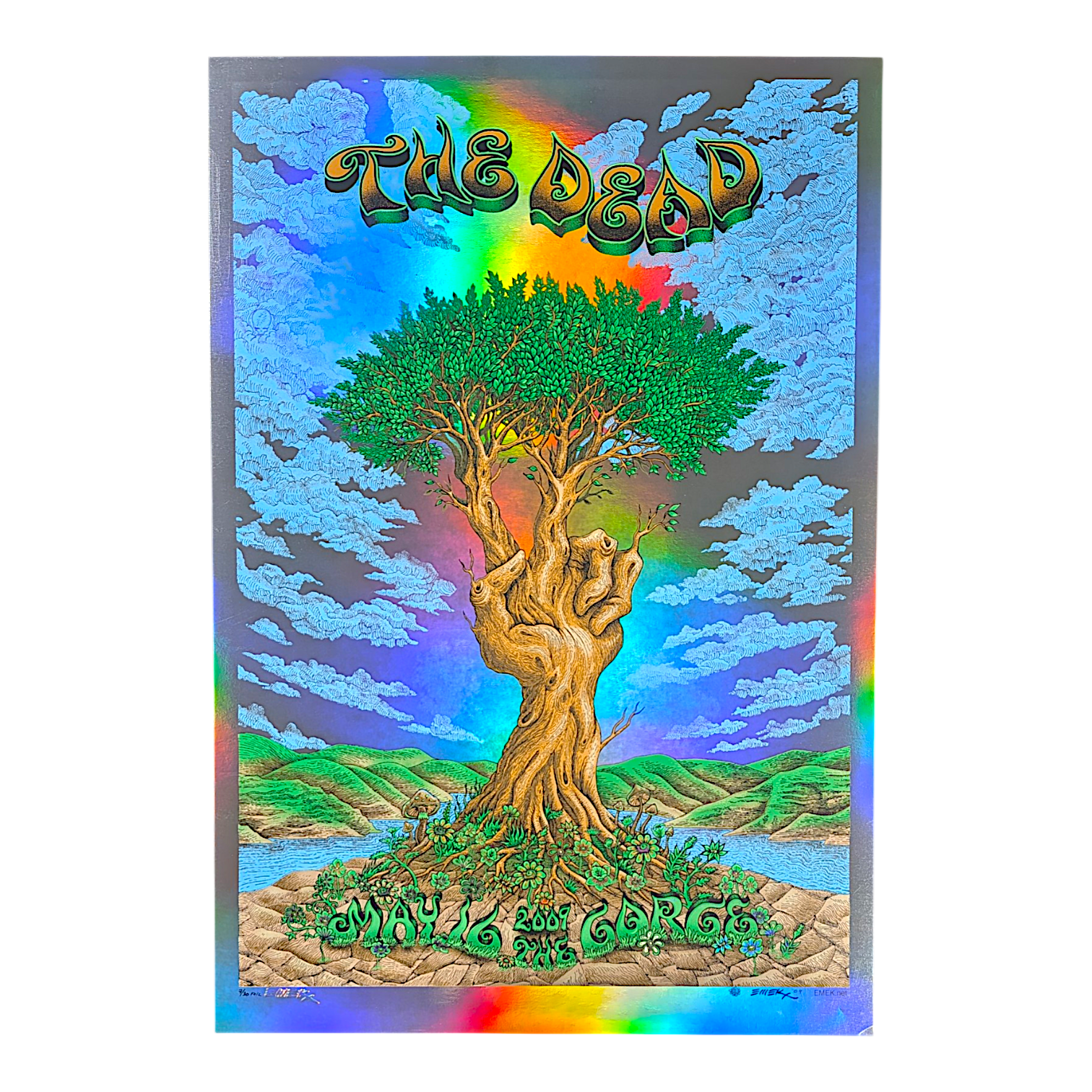 Emek "The Dead, Gorge 2009 (Peace Tree)" Print