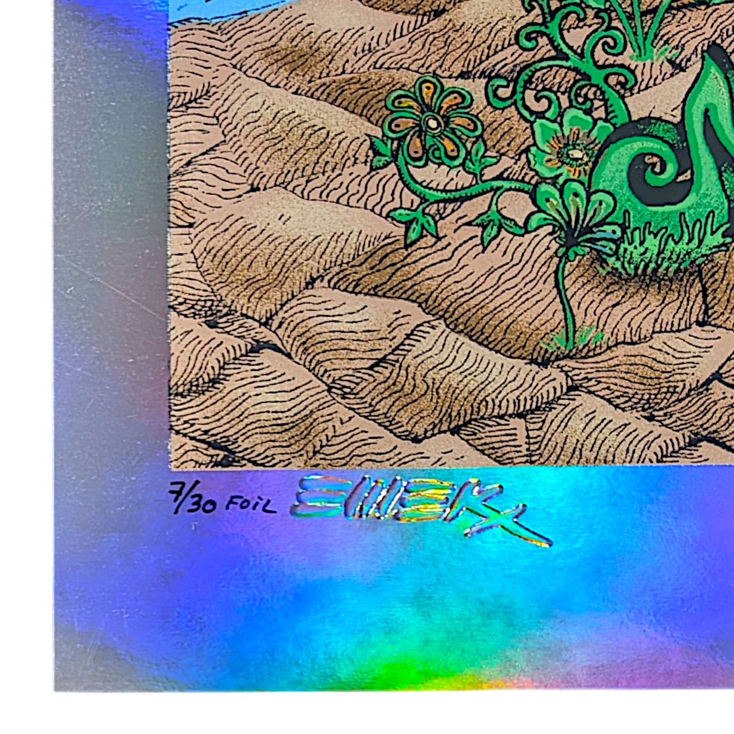 Emek "The Dead, Gorge 2009 (Peace Tree)" Print