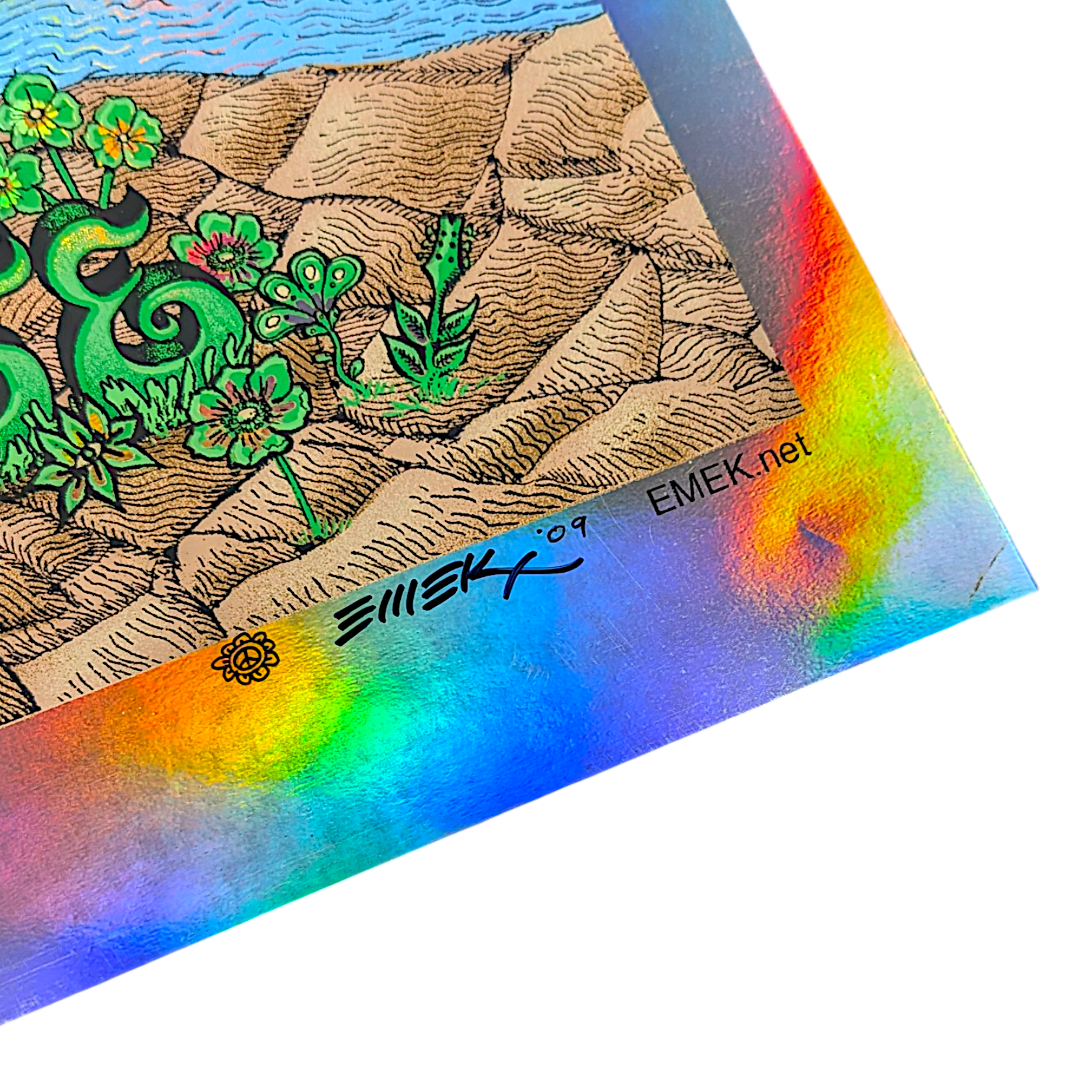 Emek "The Dead, Gorge 2009 (Peace Tree)" Print
