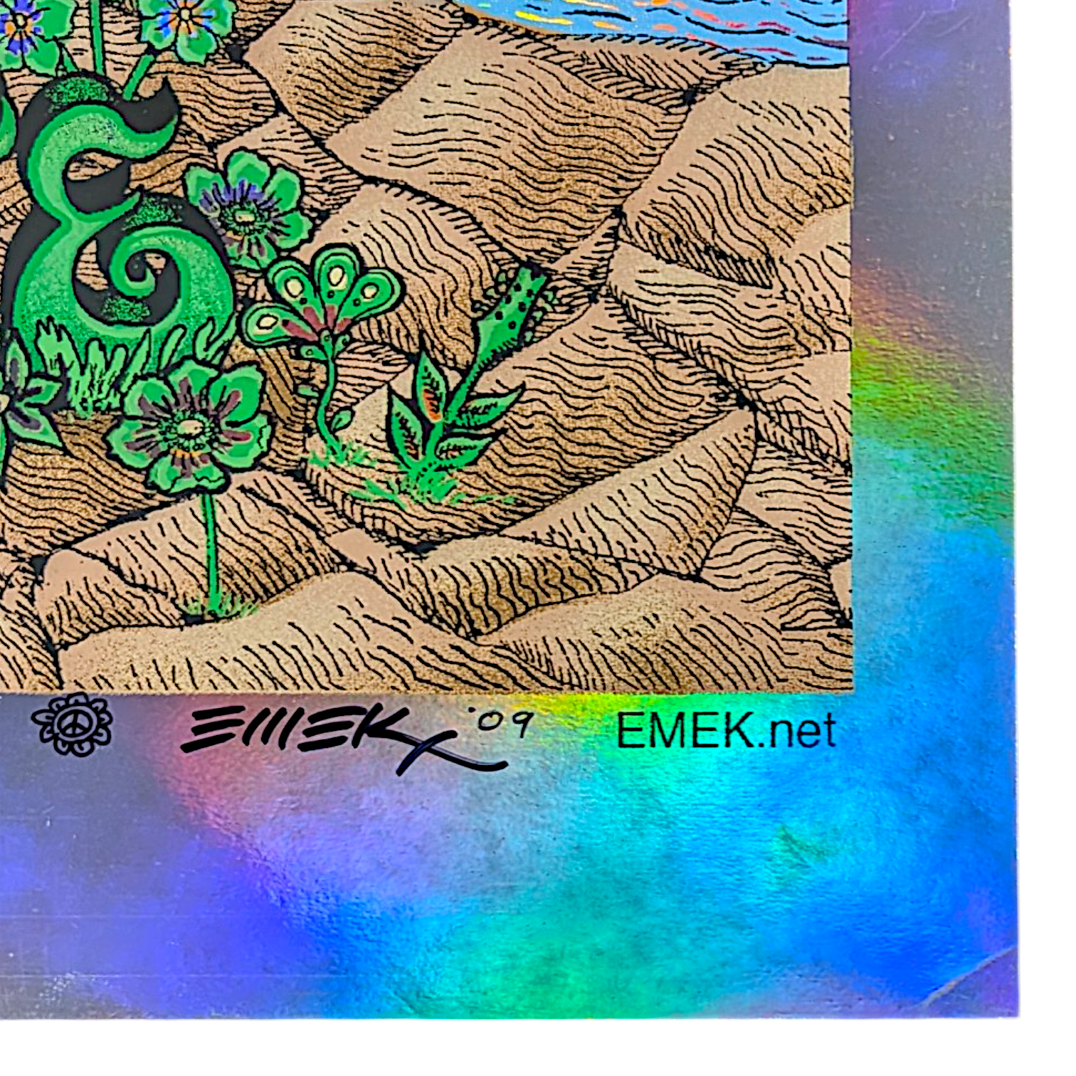 Emek "The Dead, Gorge 2009 (Peace Tree)" Print