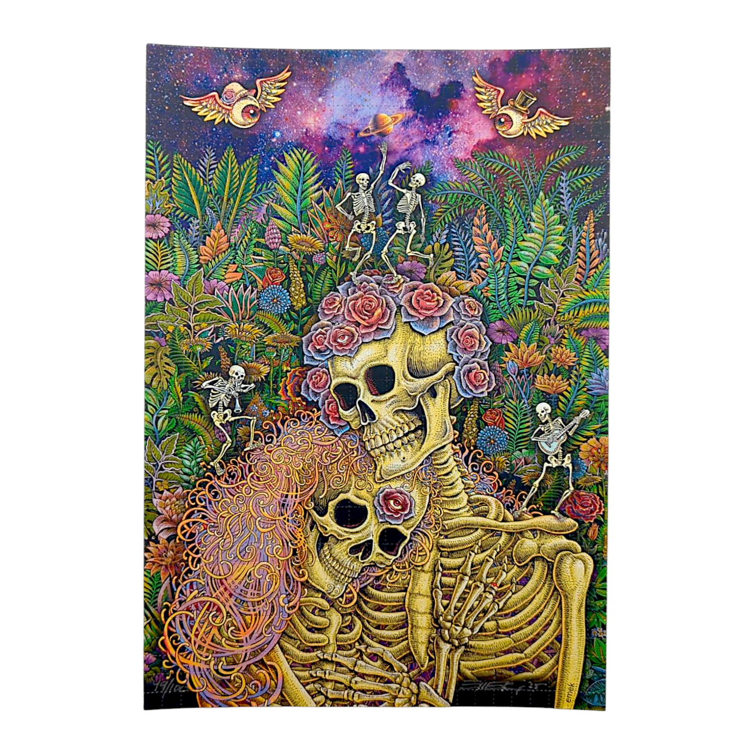 Emek "They Loved Each Other (Jungle)" Blotter Print