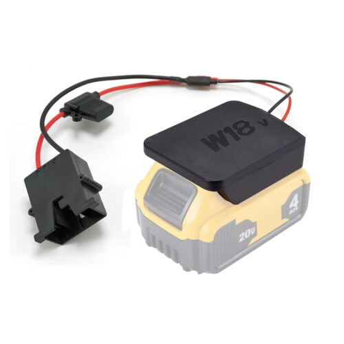 Enhanced 18V 20V Lithium Tool Battery Conversion Kit with Quick Connect for Power Wheels