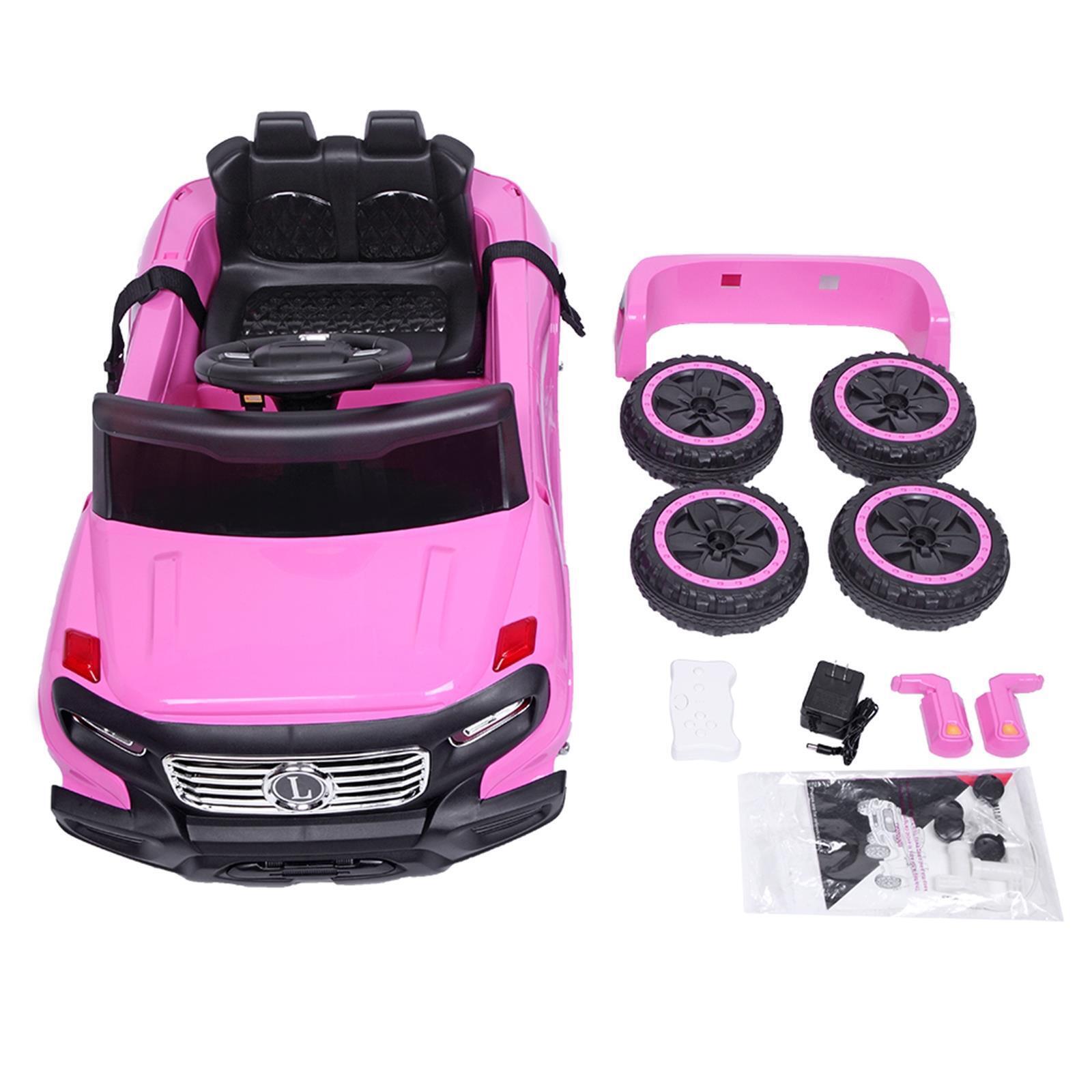 Exciting 6V Electric Ride-On Car for Kids with Remote Control, Music, and 4 Color Options