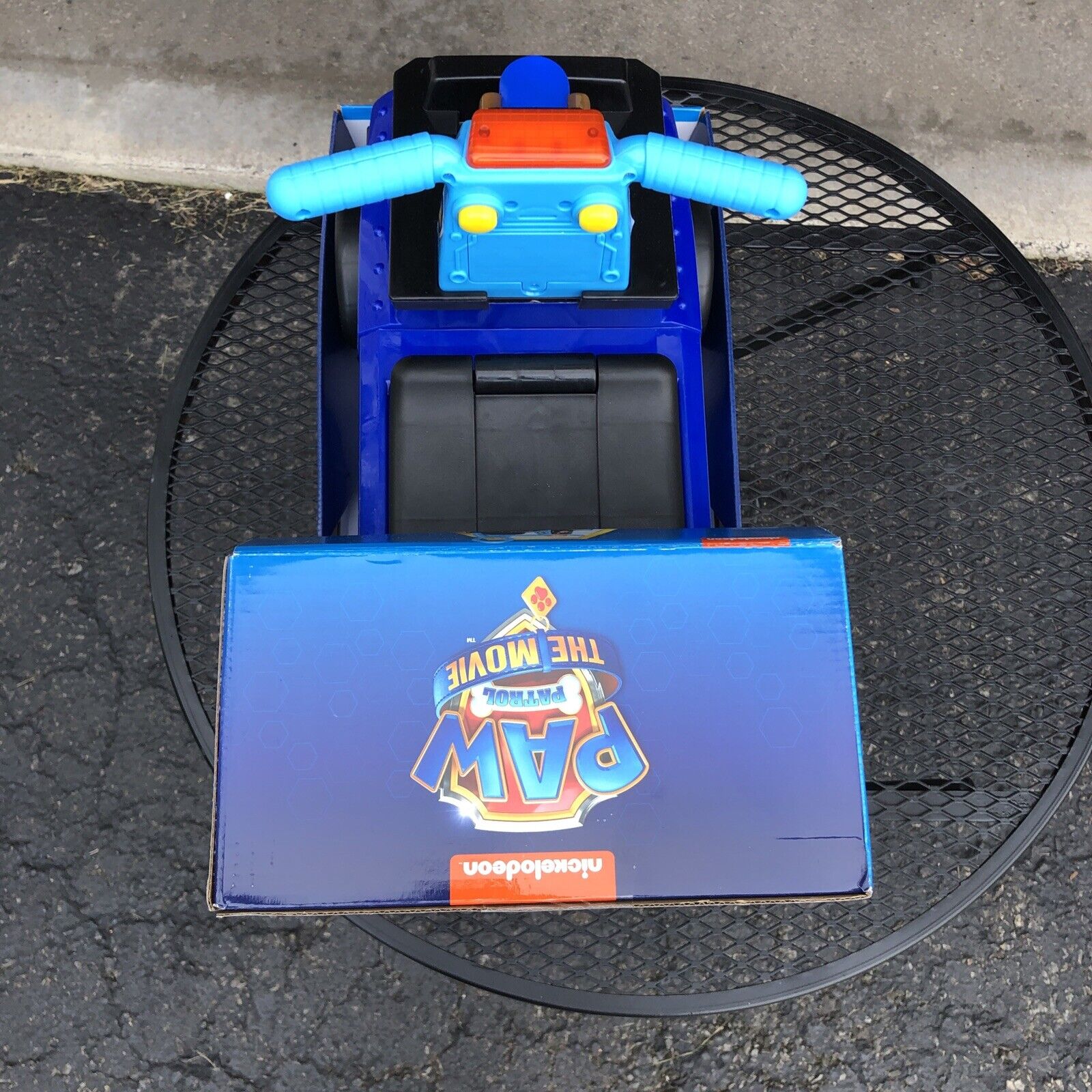 Experience the Excitement with Paw Patrol's Chase Police Truck Ride On Car - Featuring Realistic Sounds and Lights!