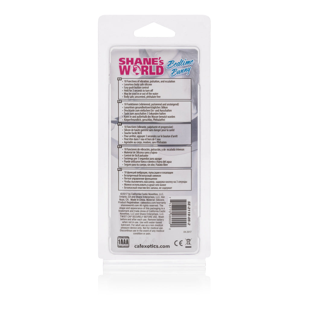 Shane's World Bedtime Bunny Personal Massager - Pink