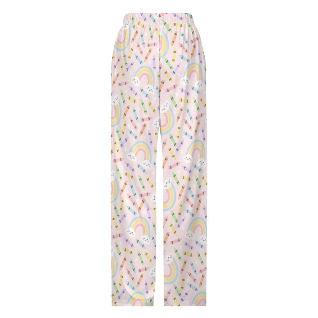Rainbows & Crayons Unisex Cozy Pants