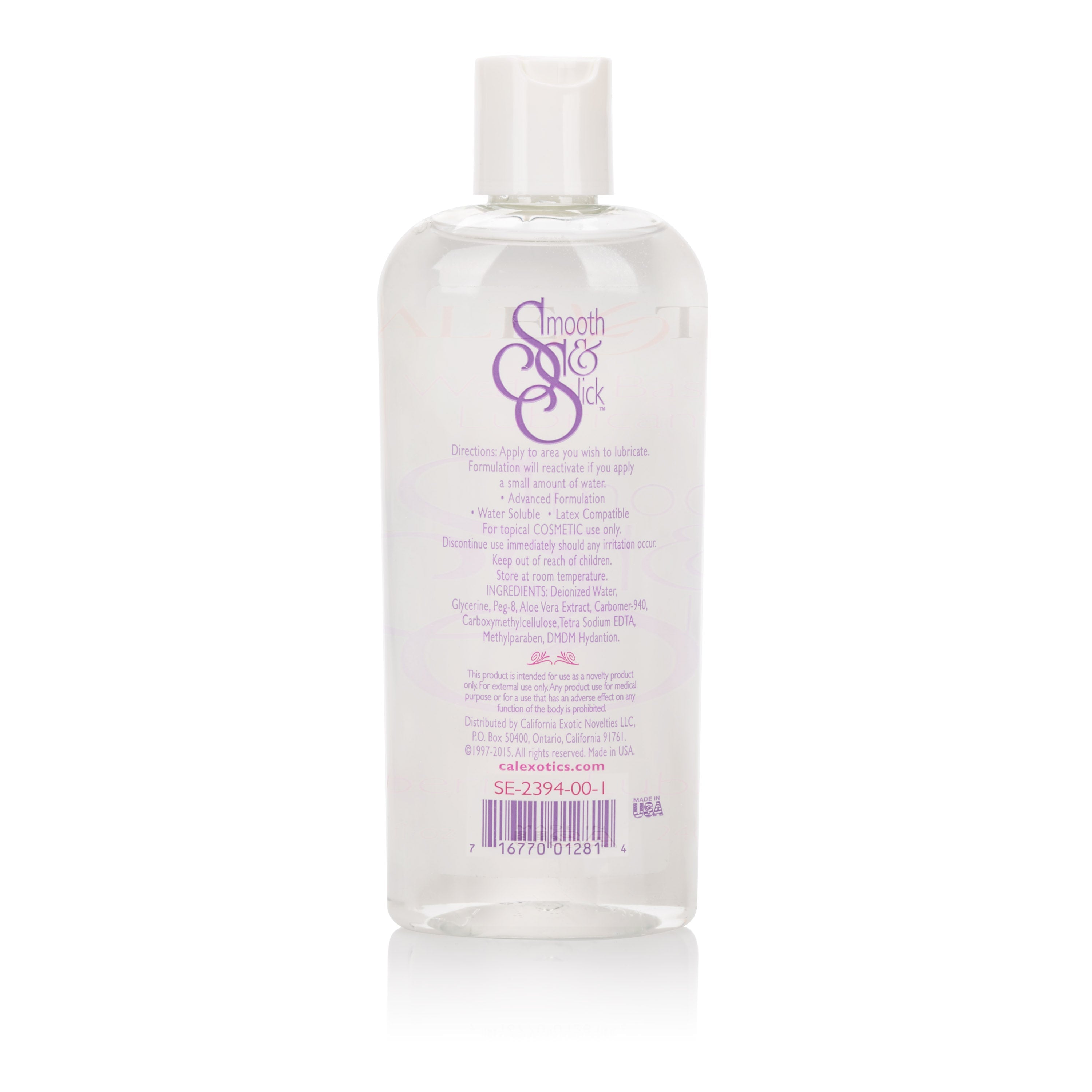Smooth and Slick Personal Lubricant 8 Oz.
