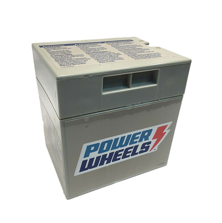 Fisher-Price 12 Volt Gray Battery for Power Wheels - Genuine Replacement