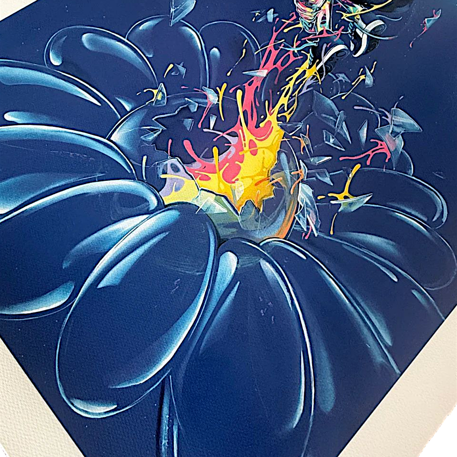 FLOG "Flower is Life" Print - Custom Framed