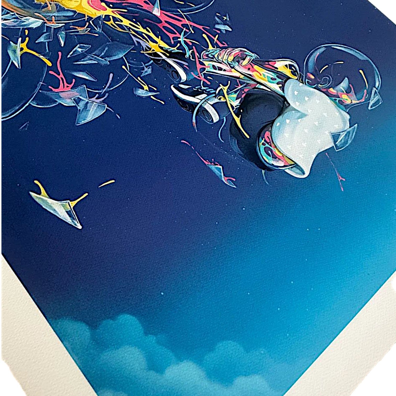 FLOG "Flower is Life" Print - Custom Framed