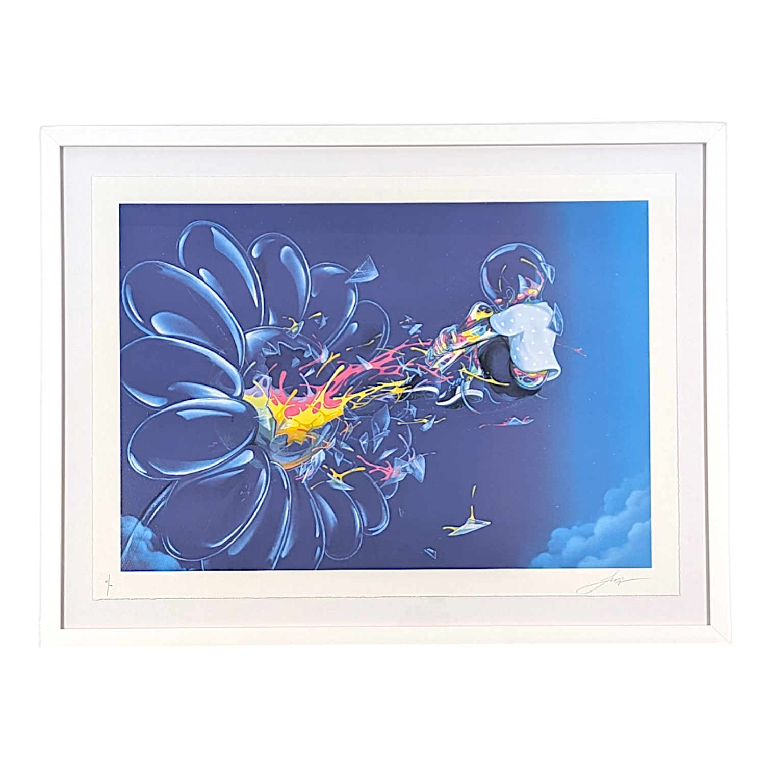 FLOG "Flower is Life" Print - Custom Framed