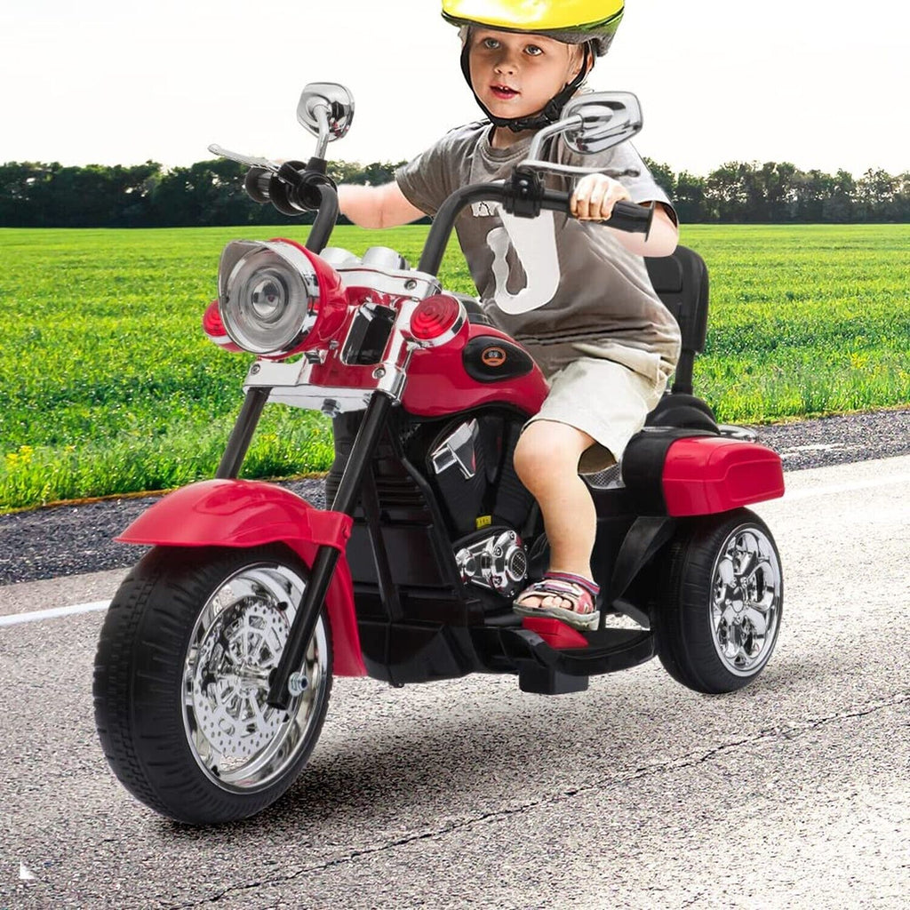 Freddo Toys Battery Powered 6V Ride on Chopper Motorcycle Trike