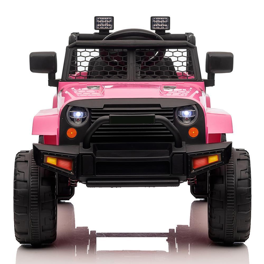 Fun and Safe Kids Ride-On Car with Music, Lights, and Remote Control