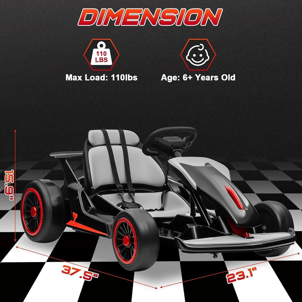 24 Volt Go Kart Ride On Toy For Children